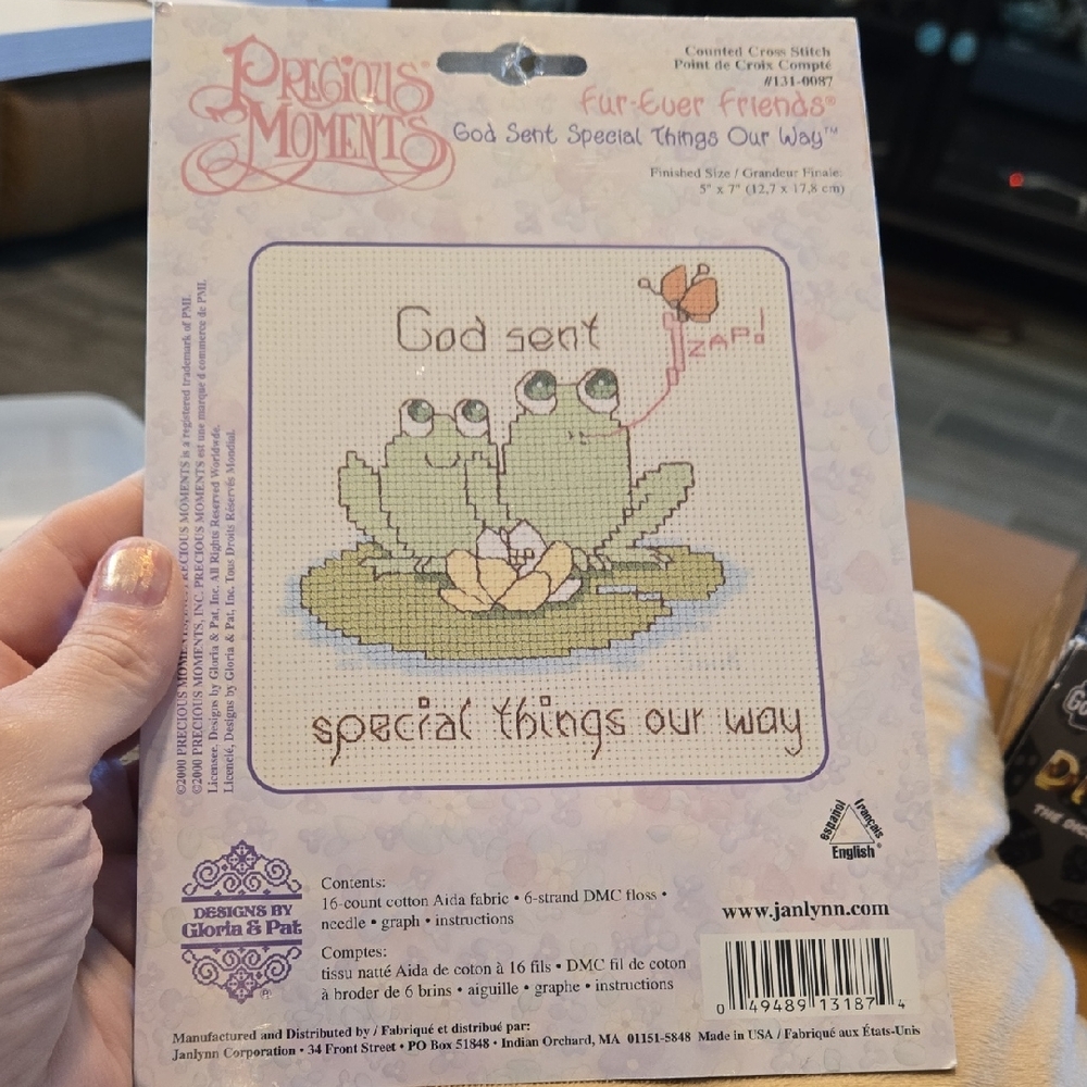 Precious Moments Cross Stitch Kit